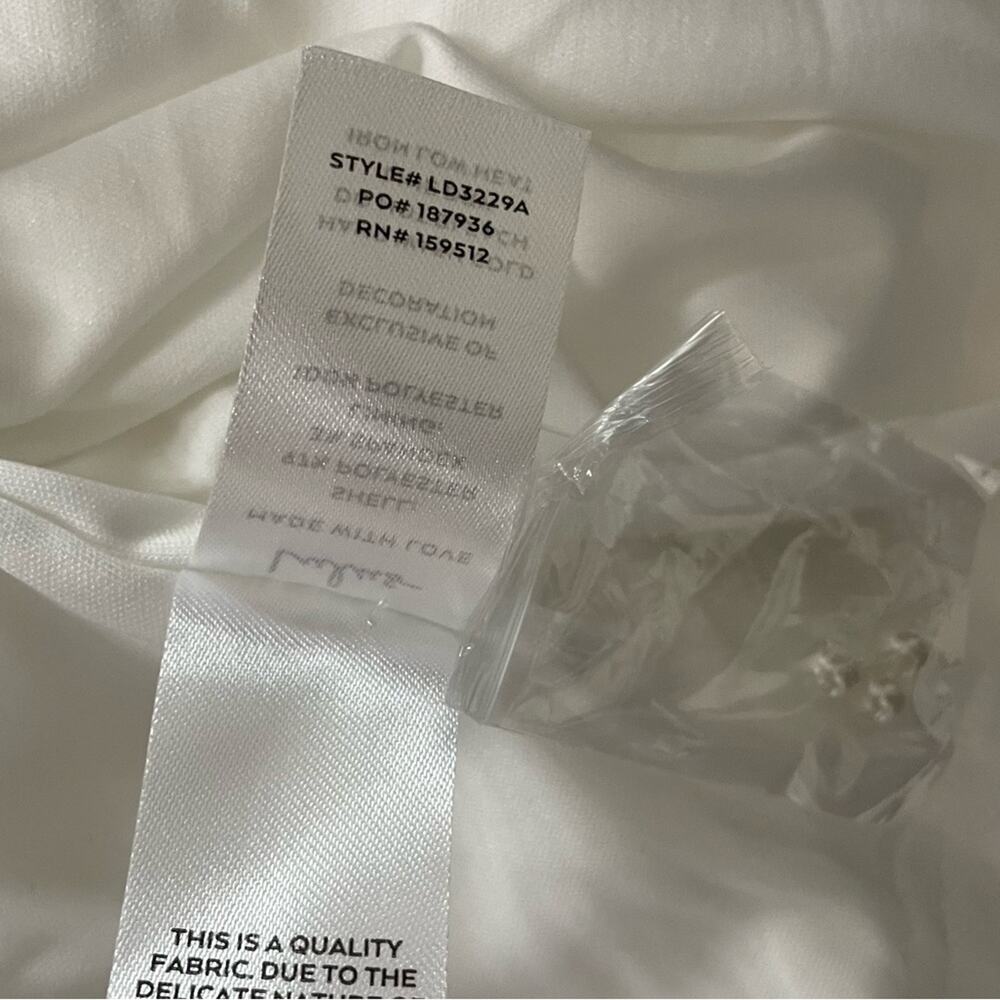Lulus White Evening Gown Or Wedding Dress - Picture 11 of 12